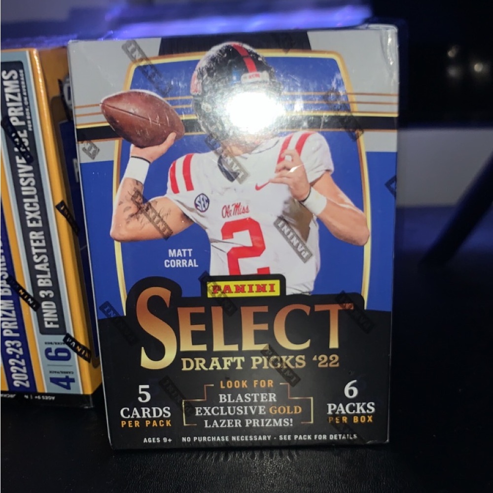 Select Football draft picks 22-23 Blaster Box